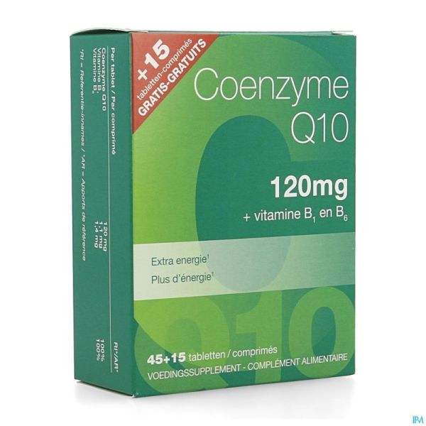 Coenzyme Q10 120mg Comp 45+15 Gratuit Revogan