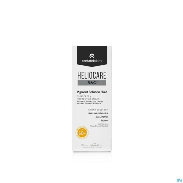 Heliocare 360 Pigment Solution Fluid Ip50+ Fl 50ml