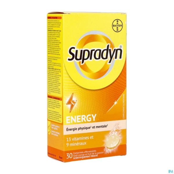 Supradyn Energy Comp Efferv. 30 Nf Rempl.3150257