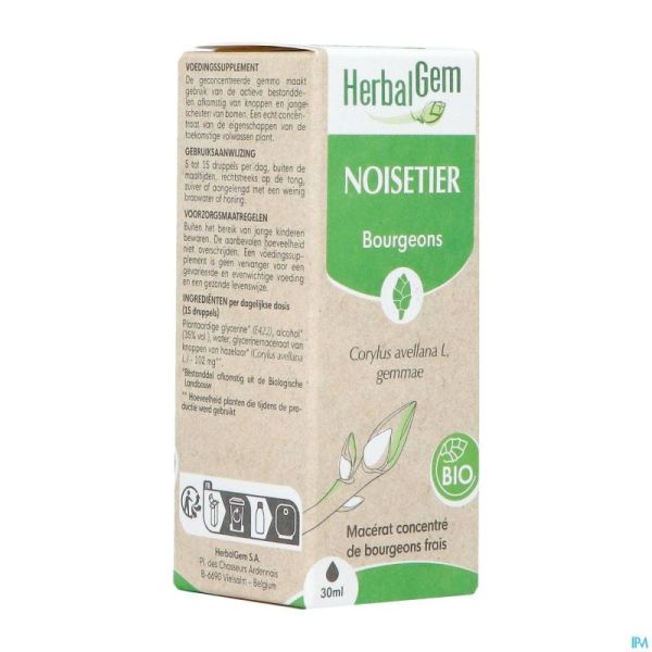 Herbalgem Noisetier Bio 30ml