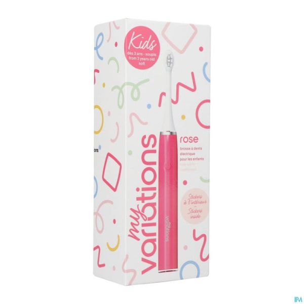 Myvariations Brosse A Dents Elec.kids Sonic Rose