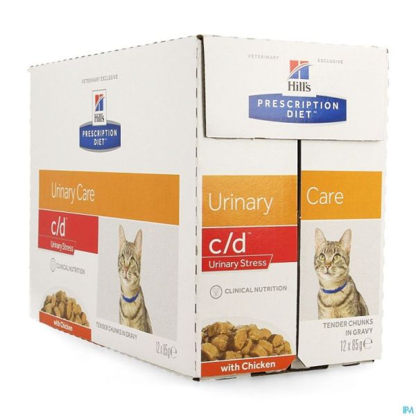 Prescription Diet Feline C/d Stress Chicken 12x85g