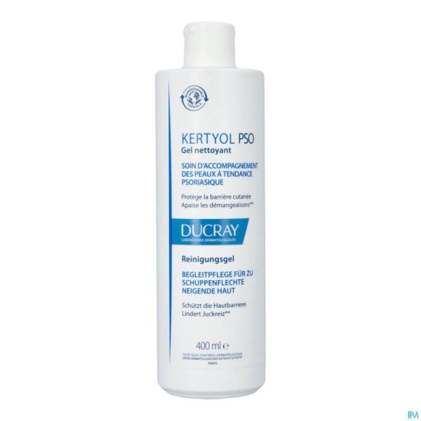 Ducray Kertyol Pso Gel Nettoyant 400ml