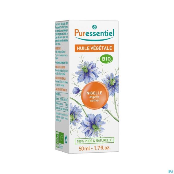 Puressentiel Huile Vegetale Bio Nigelle 50ml
