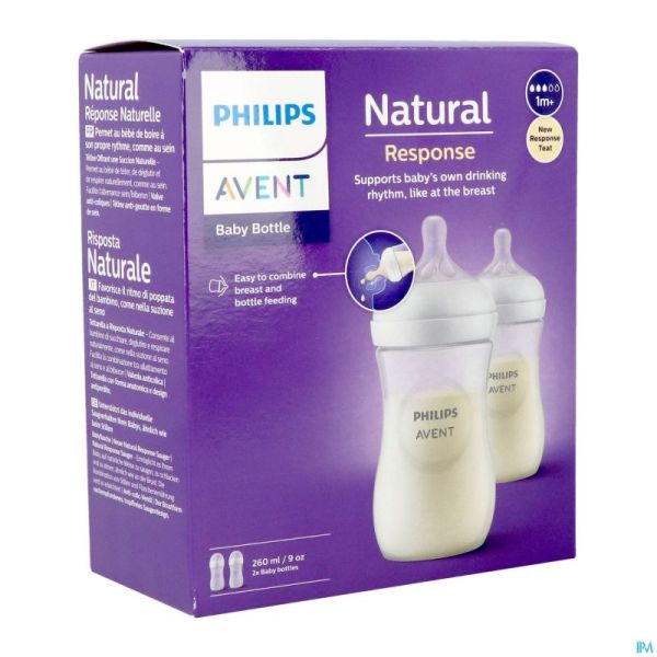 Philips Avent Natural 3.0 Biberon Duo 2x260ml