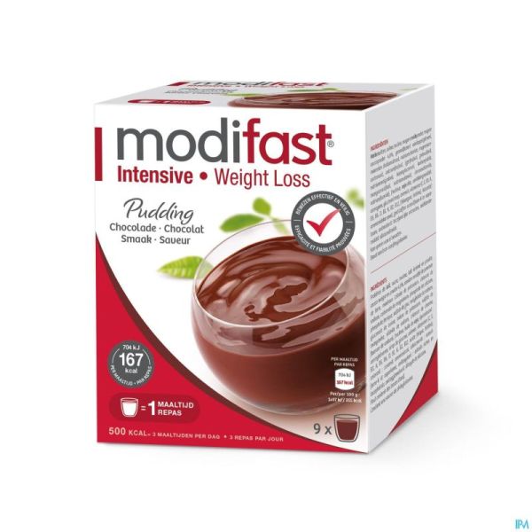 Modifast Intensive Pudding Chocolat Sach 9
