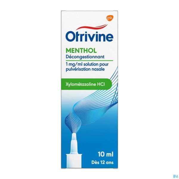 Otrivine Menthol Microdos 10ml