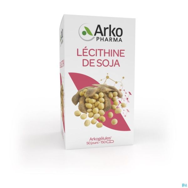 Arkogelules Lecithin Soja Vegetal 150