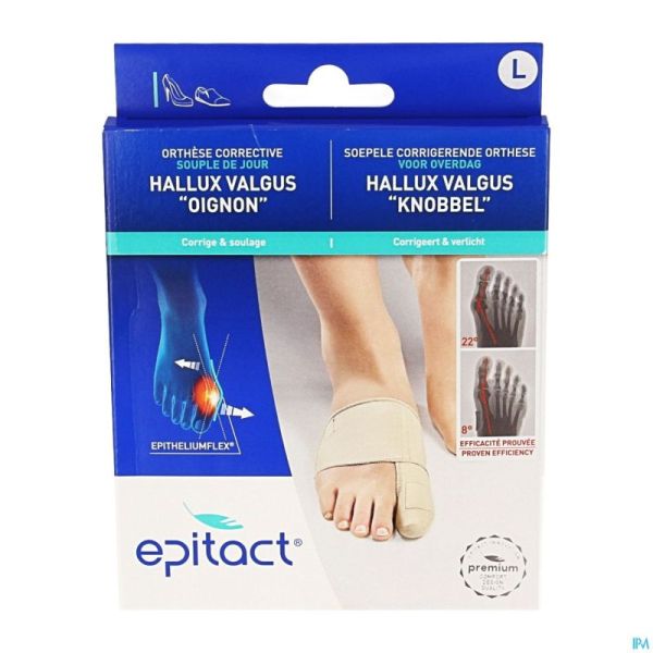 Epitact Orthese Corrective Hallux Valgus l 0523be
