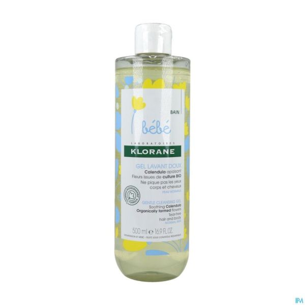 Klorane Bb Gel Lavant Doux 500ml