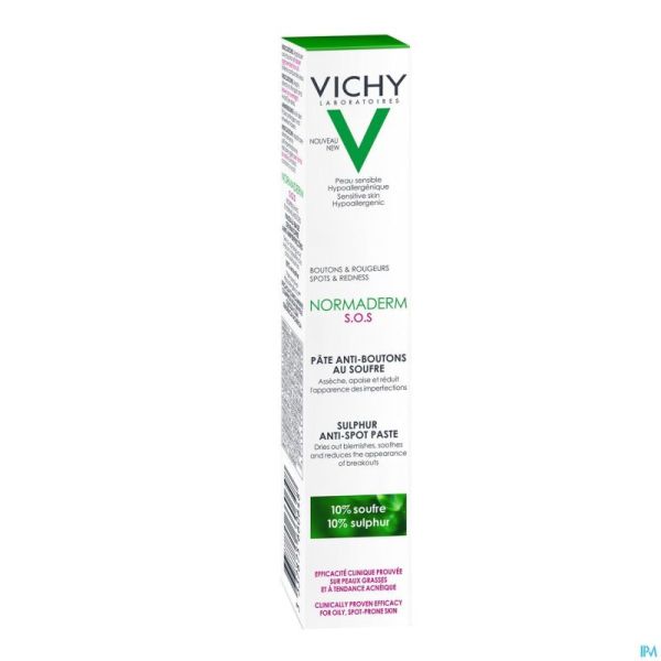 Vichy Normaderm Phytosolution Pate A/boutons 20ml