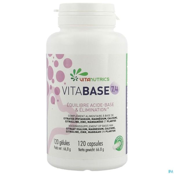 Vitabase 7.4 Vitanutrics V-caps 120