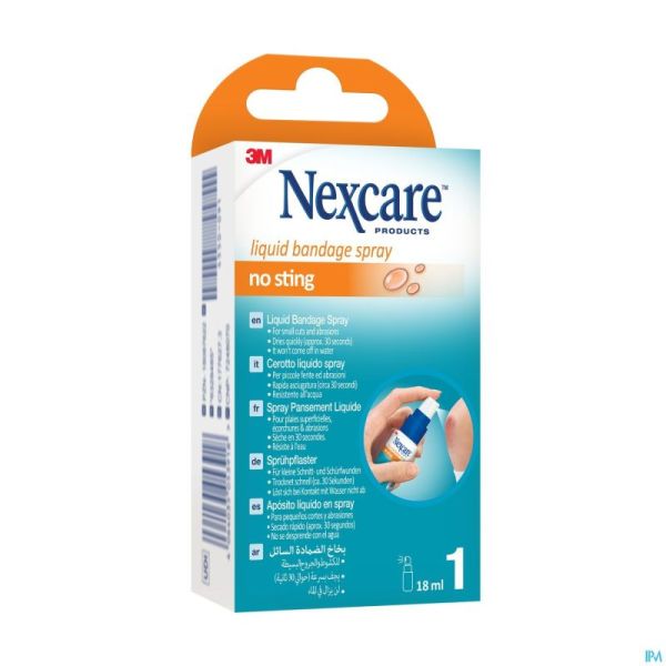 Nexcare Pansement Liquide Spray 18ml Lbs-18