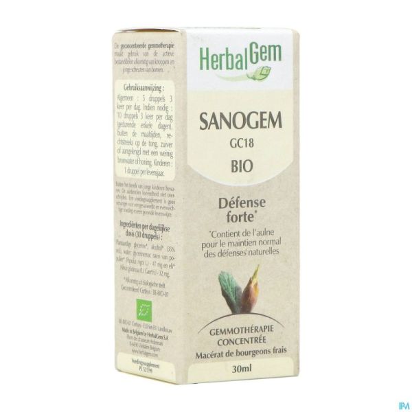 Herbalgem Sanogem Bio 30ml