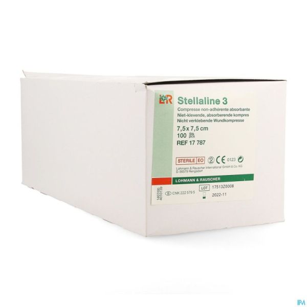 Stellaline 3 Comp Ster 7,5x 7,5cm 100 17787