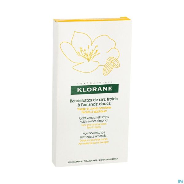 Klorane Corps Depilat.cire Froide Vis.-zone Sens.6