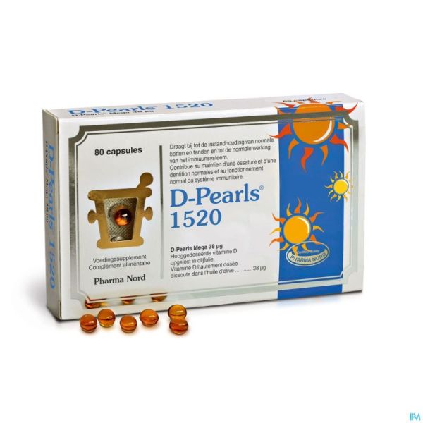 D-pearls 1520    caps 80