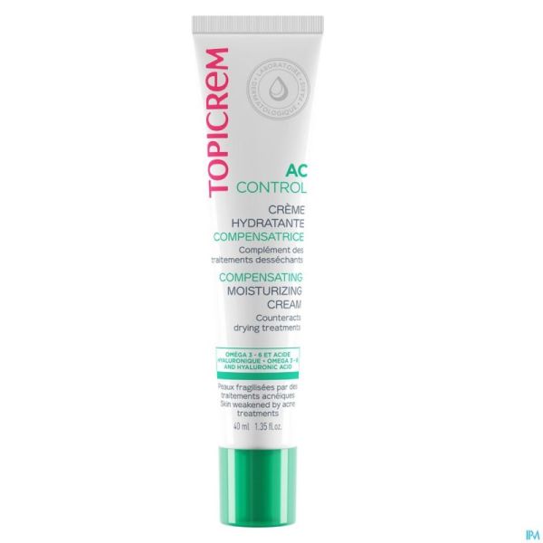 Topicrem Ac Creme Hydra Compensatrice Tube 40ml