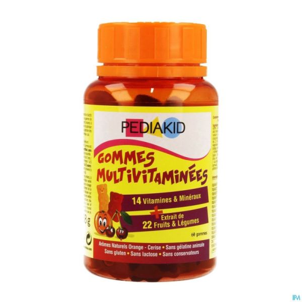 Pediakid Gommes Multivitamines 60