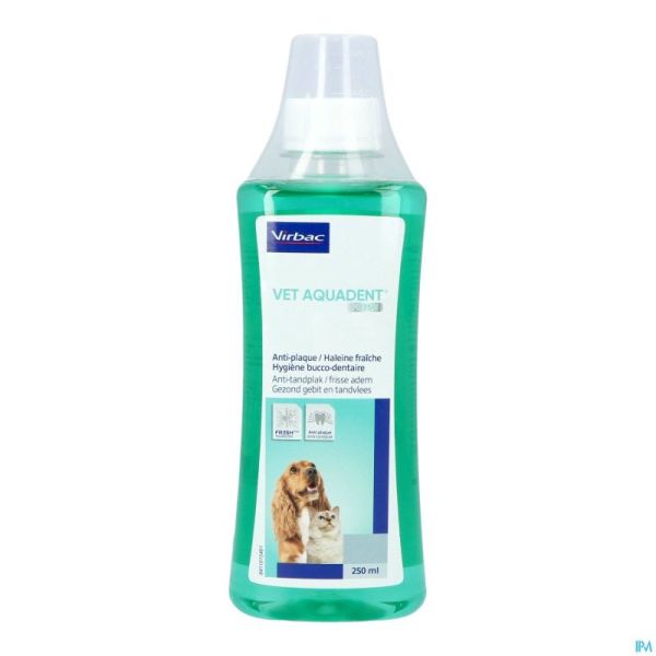 Vet Aquadent Fr3sh Chien-chat Sol 250ml Nf