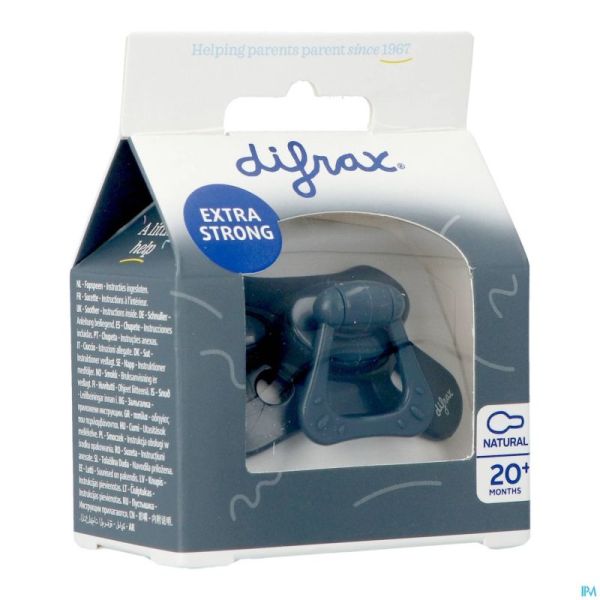 Difrax Sucette Natural 20m+ Uni Blackberry