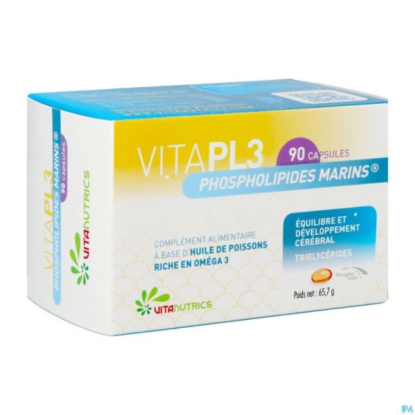 Vitapl3 Phospholipides Marins Caps 90