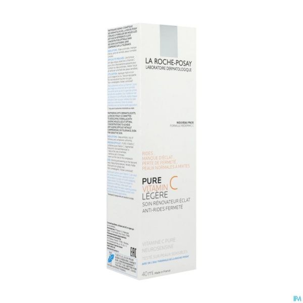 Lrp Redermic Pure Vitamine C Legere Pnm 40ml