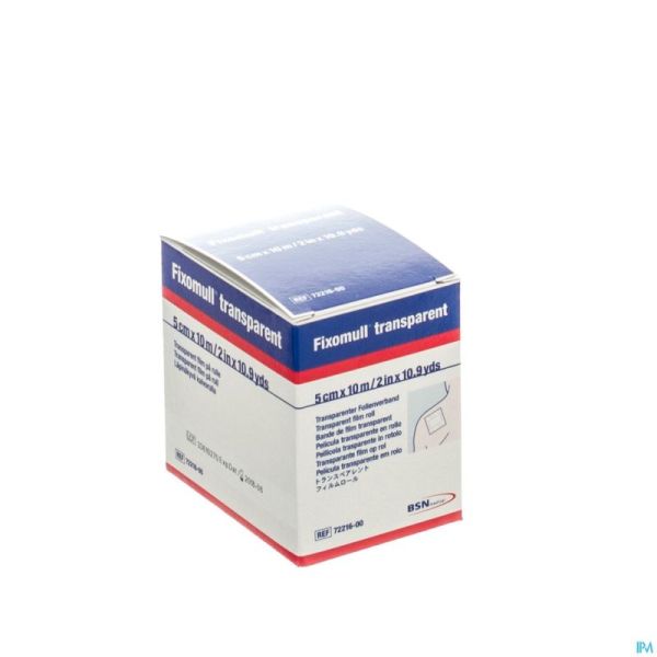 Fixomull T Fixation Pansement 5cmx10m 1 7221600