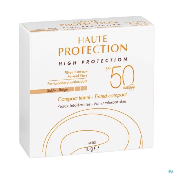 Avene Sol Compact Teinte Spf50+ Sable 10g