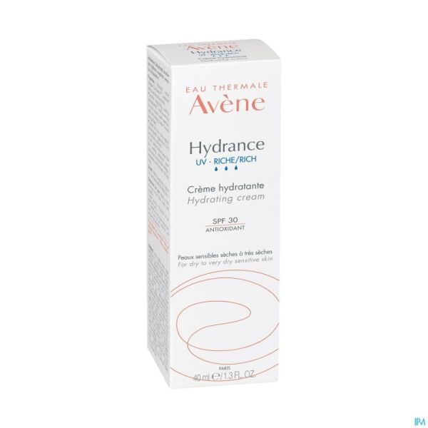 Avene Hydrance Uv Riche Creme Hydratante 40ml