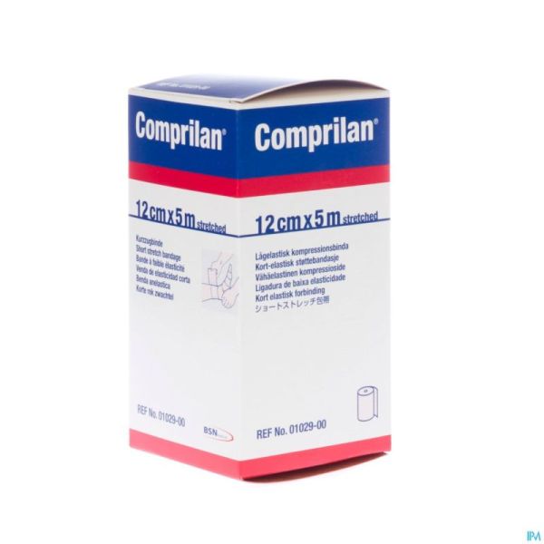 Comprilan Bande Elast Compression+support 5mx12cm