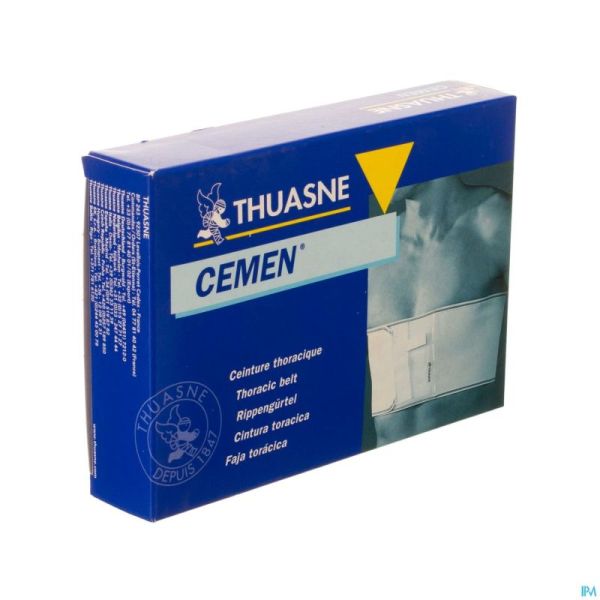 Thuasne Cemen Ceinture Thoracique Femme Blanc T3