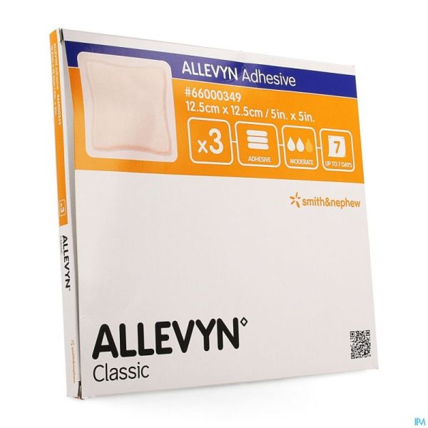 Allevyn Adh Pans Hydrocel. 12,5x12,5cm 3 66000349