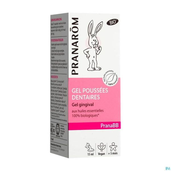 Pranabb Bio Gel Poussees Dentaires Fl Pompe 15ml