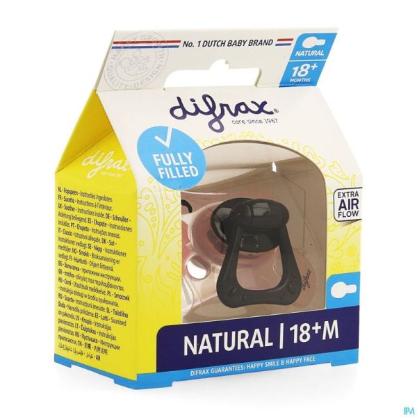 Difrax Sucette Natural 18m+