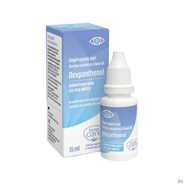 Eureka Care Collyr.yeux Irri.dexpanth.prov.b5 15ml