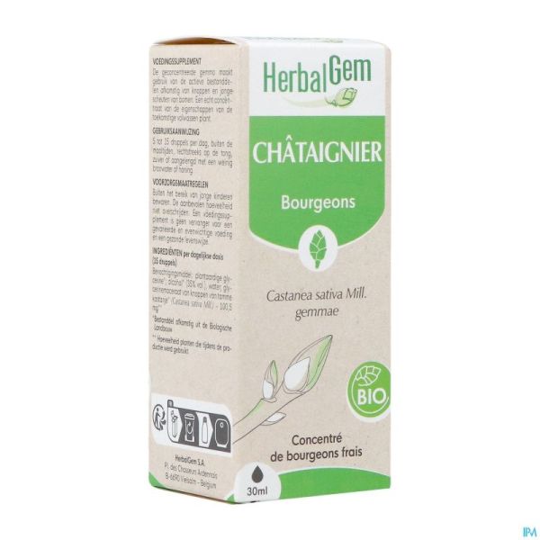 Herbalgem Chataign Bio 30ml