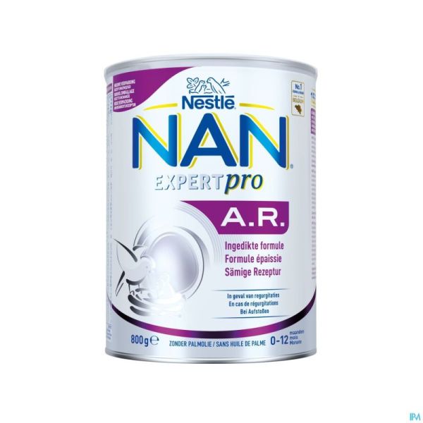 Nan Expertpro A/regurgitations Pdr 800g