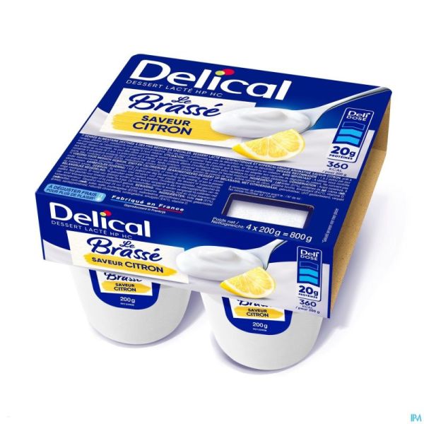 Delical Le Brasse Citron 4x200g