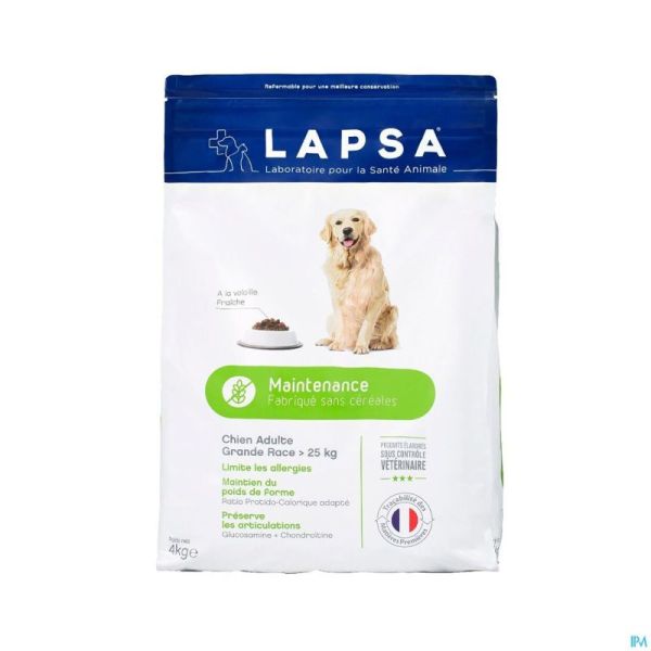 Lapsa Maintenance Chien Ad.grand.race S/cereal12kg