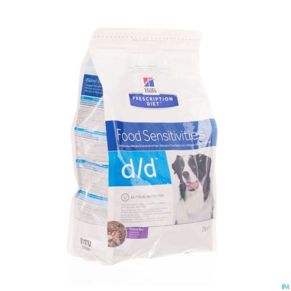 Hills Prescrip.diet Canine Dd Duck&rice 5kg 9118r