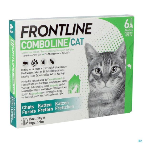 Frontline Combo Line Cat 6x0,5ml