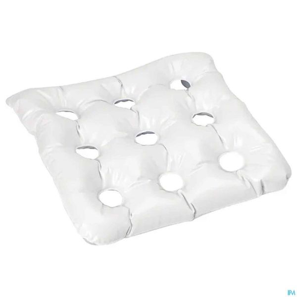 Coussin Bain Gonfl.ventouse 45,5x45,5cm Blc Advys