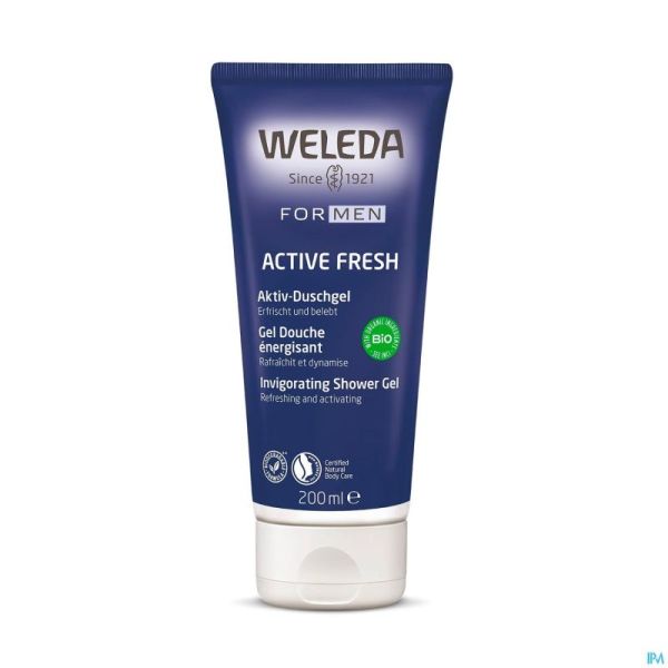 Weleda Gel Douche Energisant Homme Tube 200ml