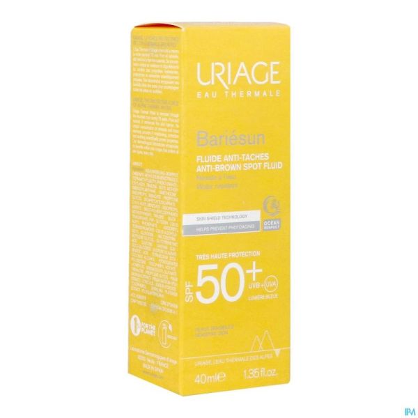 Uriage Bariesun Ip50+ Fluide A/tache Tube 40ml