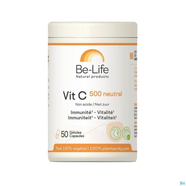 Vit C 500 Neutral Be Life Nf Caps 50 Rempl.4200416