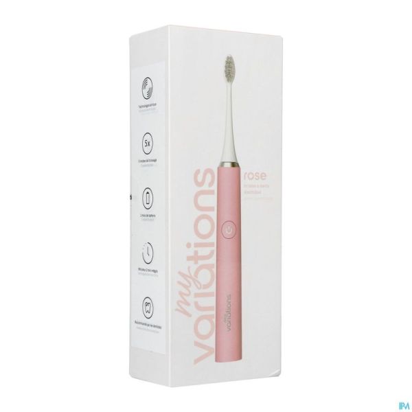 Myvariations Brosse A Dents Electrique Pastel Rose
