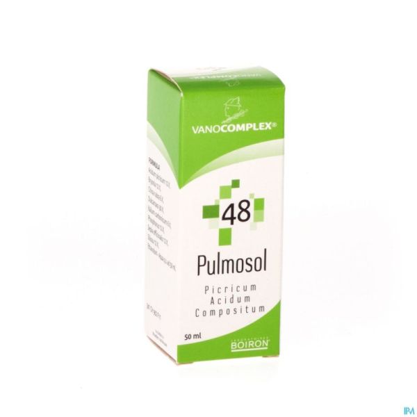 Vanocomplex N48 Pulmosol Gutt 50ml Unda