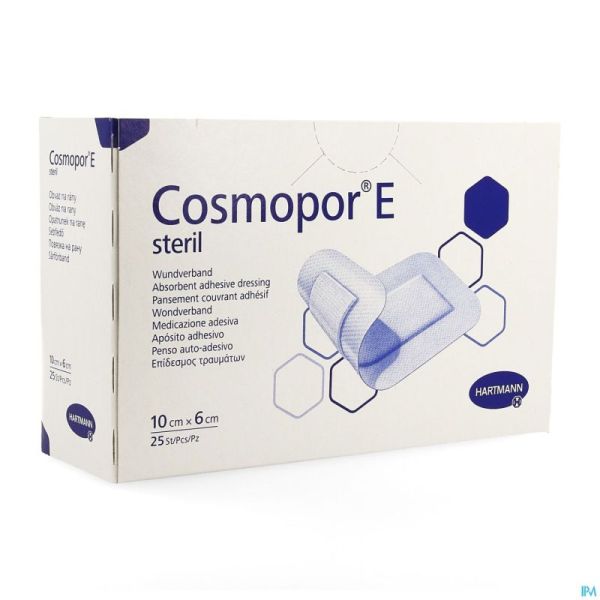 Cosmopor E Latexfree 10x6cm 25 P/s