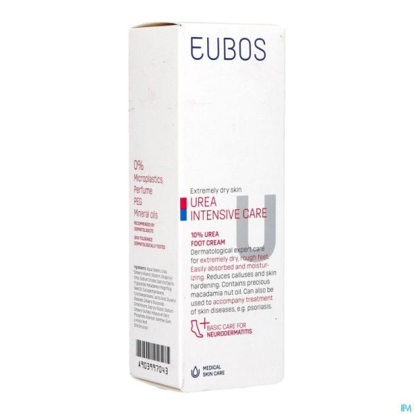 Eubos Urea 10% Creme Pied Peau Tr. Seche 100ml